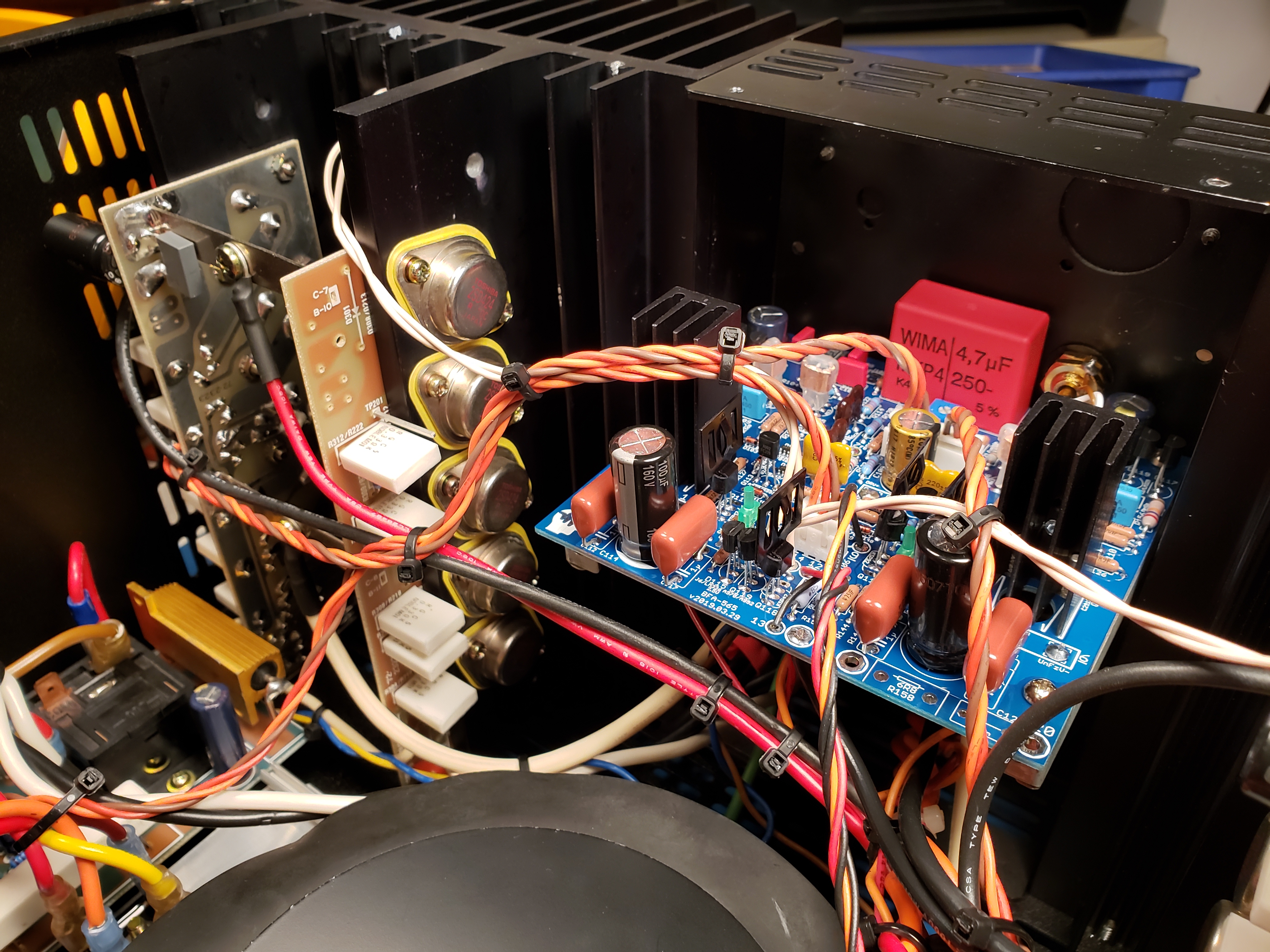 **SOLD** Pair of fully restored GFA565 Monoblock amplifiers